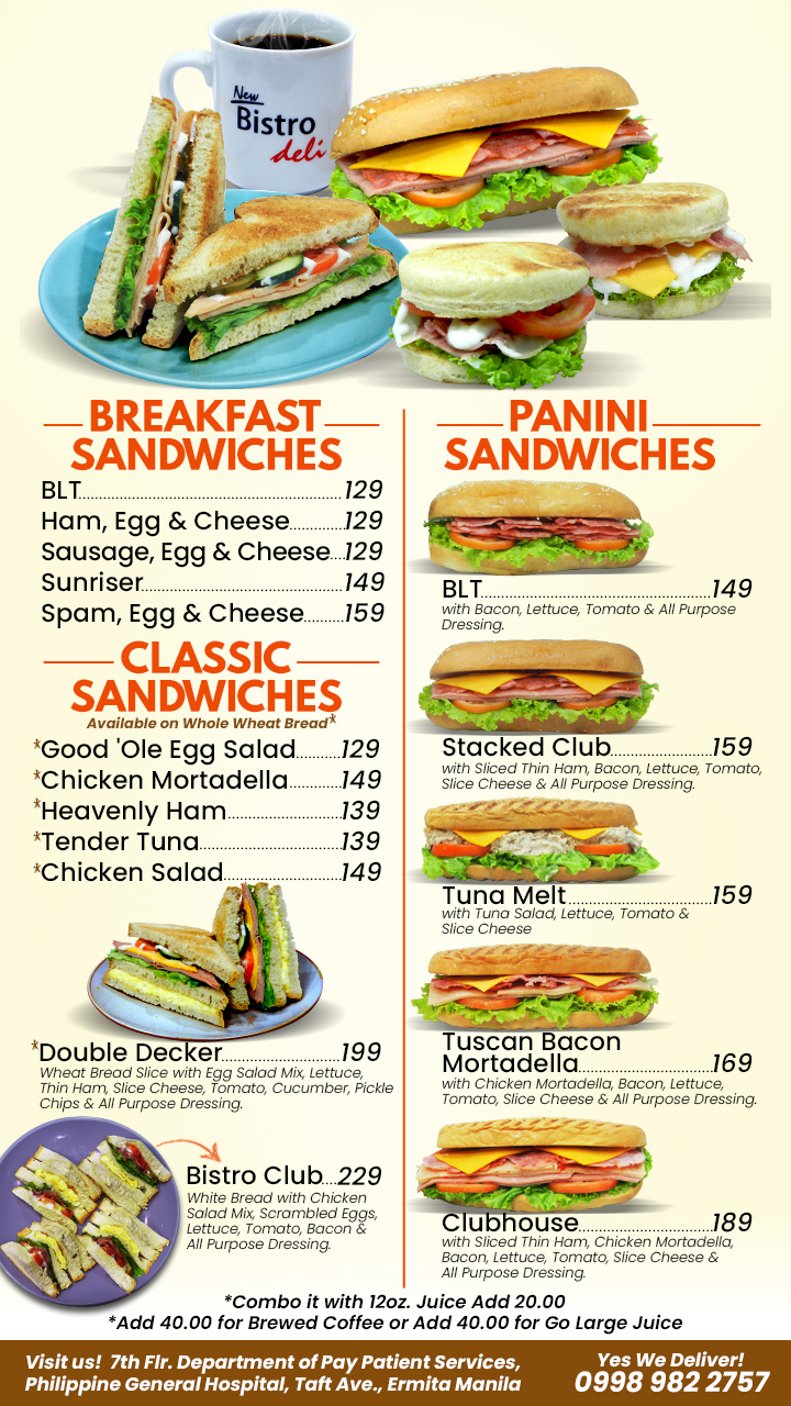 Menu Flyer 2